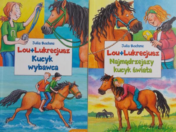 Boehme Julia - Lou+Lukrecjusz. Kucyk wybawca / Najmądrzejszy kucyk świata