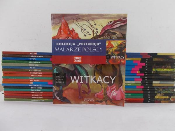 Kolekcja przekroju malarze polscy. 44 tomy