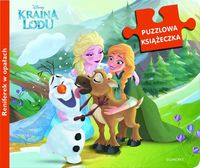 Fabianowska Małgorzata - Kraina Lodu Reniferek w opałach Puzzlowa książeczka