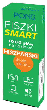Fiszki SMART - 1000 słów na co dzień. Hiszpański, Nowa