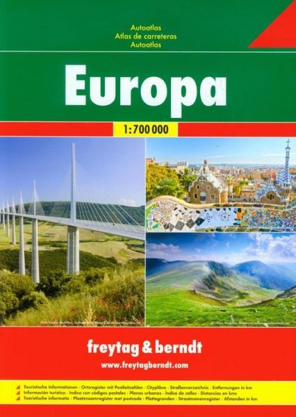 Europa Atlas samochodowy 1:700 000
