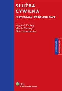 Zuzankiewicz Piotr - Służba cywilna Materiały szkoleniowe