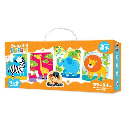 CzuCzu Puzzle 4w1 Safari, Nowa