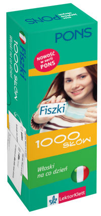 Fiszki 1000 słów Włoski na co dzień, Nowa