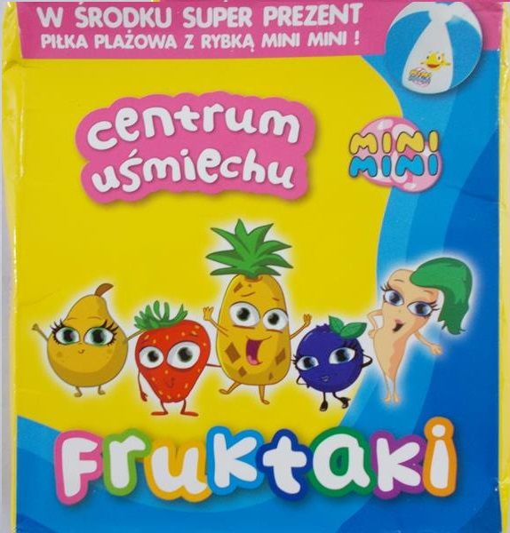 Centrum Uśmiechu - Fruktaki + Piłka plażowa Mini Mini