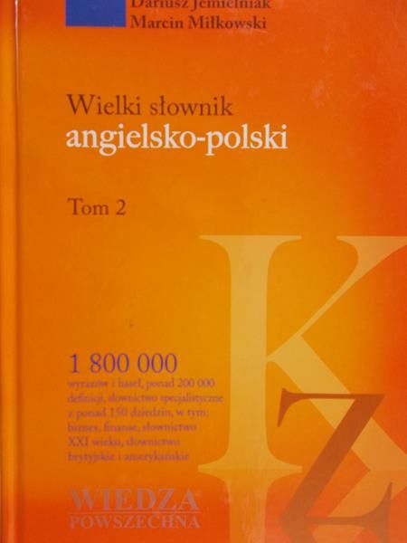 Jemielniak Dariusz - Wielki slownik angielsko-polski, tom 2, Nowa
