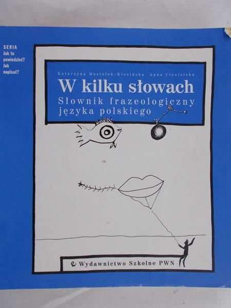 Mosiołek-Kłosińska Katarzyna - W kilku słowach .Słownik frazeologiczny języka polskiegowach.