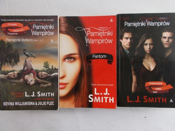 Smith L.J. - Pamiętniki wampirów, 3 książki