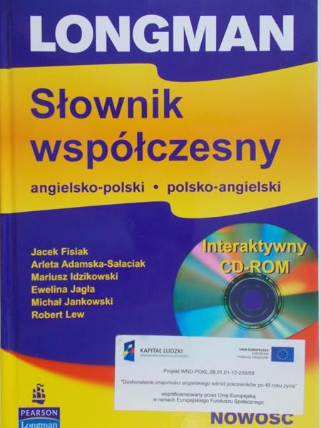 Fisiak Jacek -  Słownik współczesny angielsko-polski, polsko-angielski, Longman