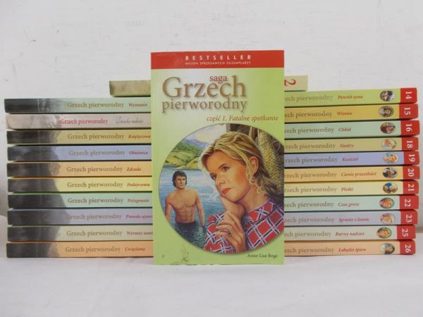 Boge Anne-Lise - Grzech pierworodny, 23 tomy