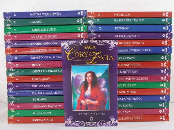 May Grethe Lerum - Saga Córy Życia. 35 tomów
