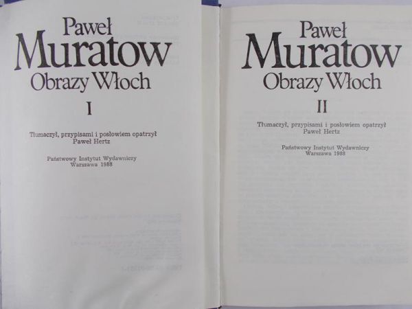 Muratow Paweł - Obrazy Włoch Tom I-II
