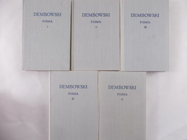 Dembowski Edward - Pisma, tomy I-V BKF