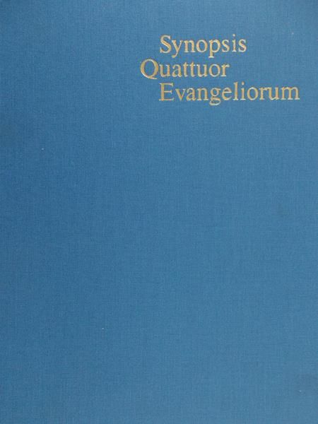 Aland Kurt - Synopsis Quattuor Evangeliorum