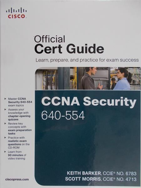 Barker Keith - CCNA Security, Official Cert Guide + płyta CD