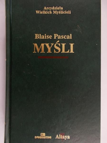 Pascal Blaise - Myśli