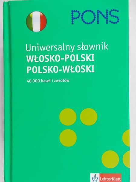 Uniwersalny słownik włosko-polski, polsko-włoski