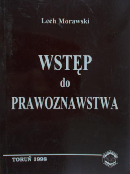 Morawski Lech - Wstęp do prawoznastwa