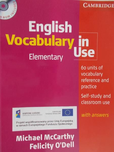 McCarthy Michael - English Vocabulary in Use elementary