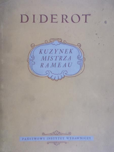 Diderot Denis - Kuzynek mistrza Rameau