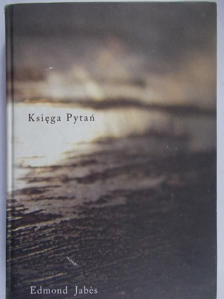Jabes Edmond - Księga pytań
