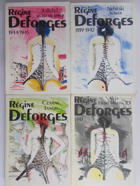 Deforges Regines - Zestaw 4 książek