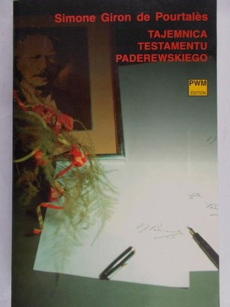 Pourtales de Simone Giron - Tajemnica testamentu Paderewskiego