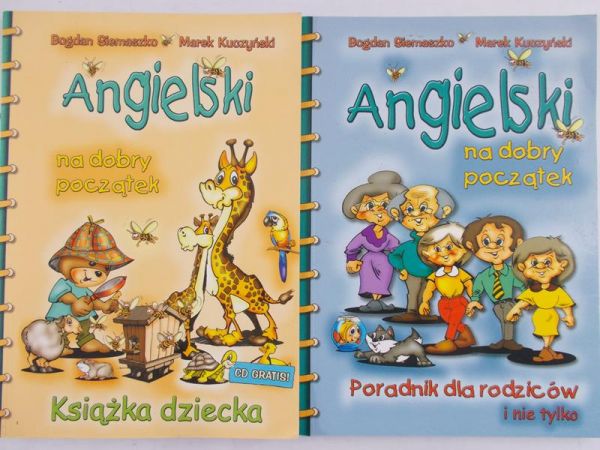Siemaszko Bogdan - Angielski na dobry początek; Poradnik dla rodziców / Książka dziecka