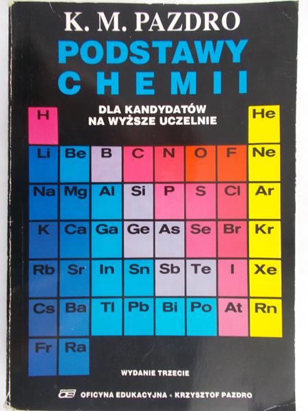 Pazdro K. M. - Podstawy chemii