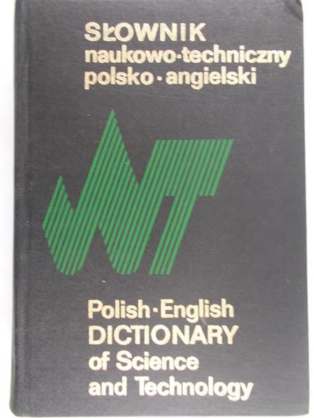 Czerni Sergiusz (red.)  - Słownik naukowo-techniczny angielsko-polski