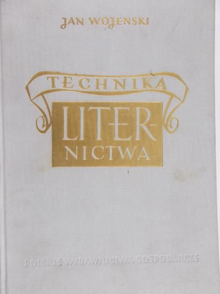 Wojeński Jan - Technika liternictwa