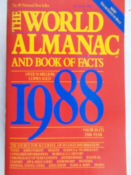 Hoffman Mark - The World Almanac and Book of Facts 1988
