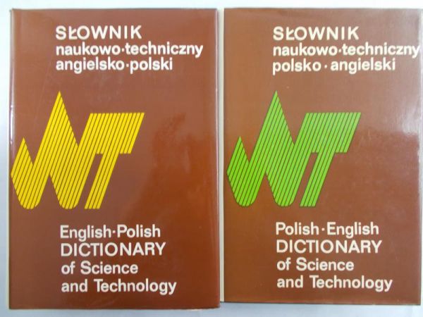 Czerni Sergiusz - Słownik naukowo-techniczny, angielsko-polski