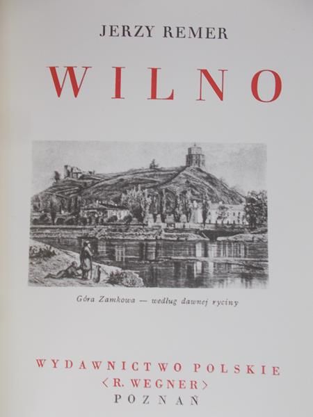 Remer Jerzy - Wilno