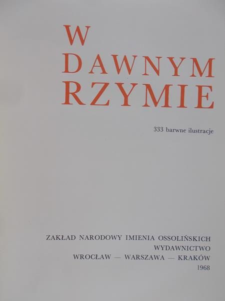 Ruiz Vincenzo Arangio - W dawnym Rzymie
