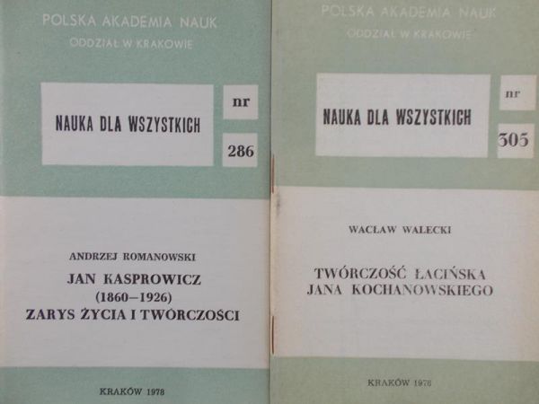 Nauka dla wszystkich, zestaw 2 książek