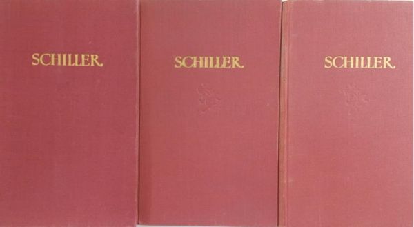 Schiller Fryderyk - Dzieła wybrane, Tom I-III