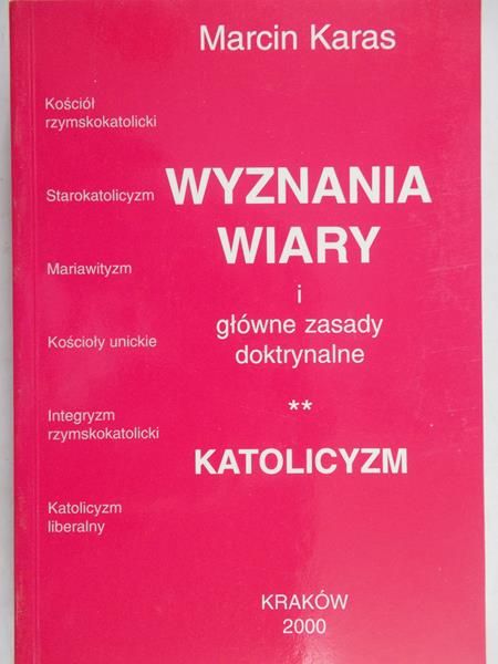 Karas Marcin - Wyznania Wiary