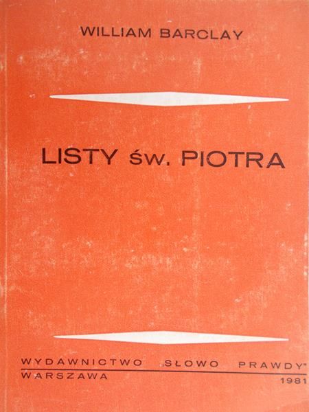 Barclay William - Listy św. Piotra