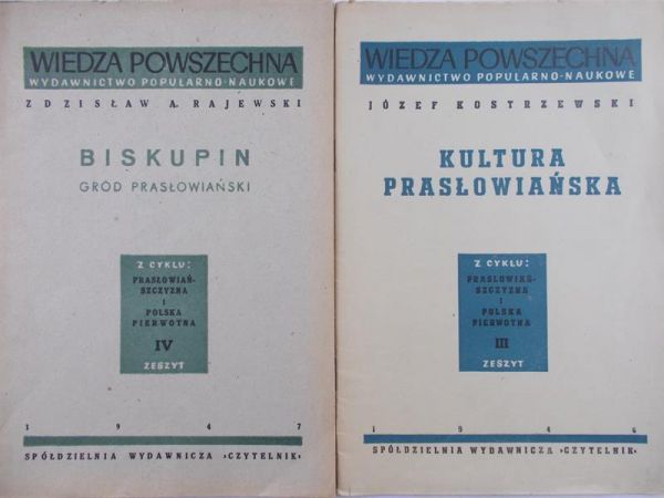 Tazbir Stanisław - Biskupin/Kultura prasłowiańska,1947 r.