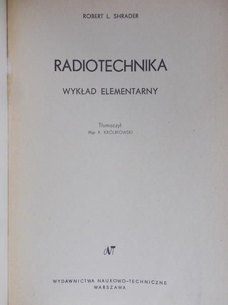 Shrader Robert L. - Radiotechnika