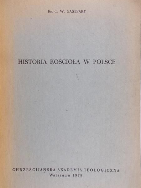 Kumor Bolesław - Historia Kościoła w Polsce