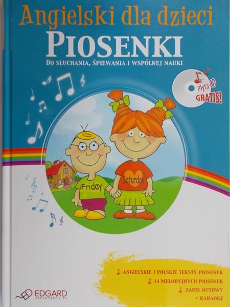 Sobocińska Karolina (red.) - Angielski dla dzieci. Piosenki. Śpiewajmy dalej! + płyta CD