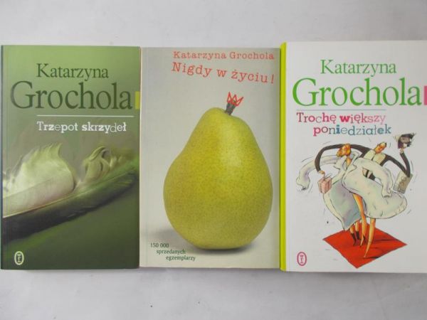 Grochola Katarzyna - Nigdy w życiu / Trzepot skrzydeł / Trochę większy poniedziałek