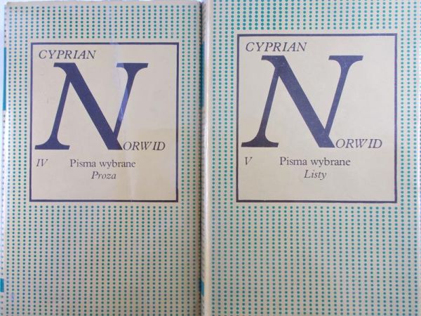 Norwid Cyprian - Pisma wybrane. Tom IV-V