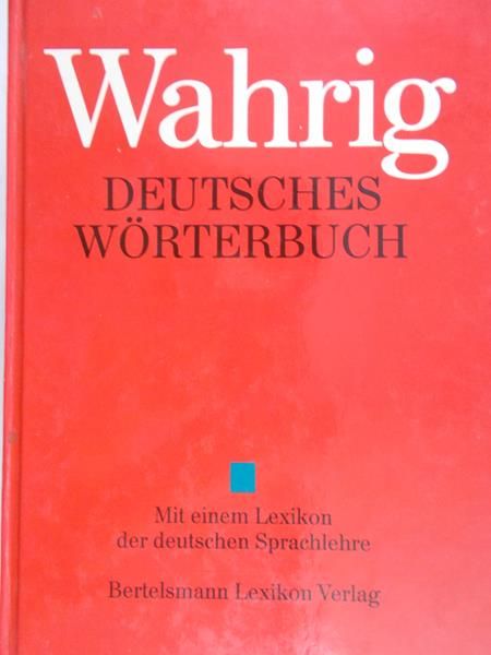 Wahrig Gerhard - Deutsches Worterbuch