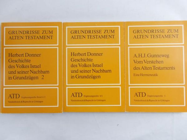 Gunneweg J.H.A - Grundrisse zum alten testament cz. I-III