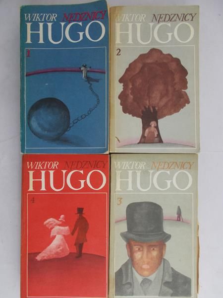 Hugo Wiktor - Nędznicy, 4 tomy