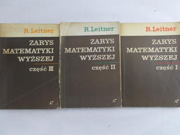 Leitner R. - Zarys matematyki wyższej, tom I-III