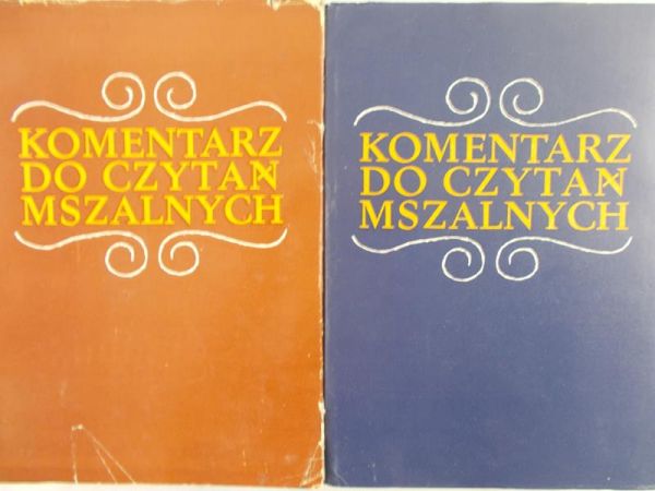 Stroba Jerzy  -  Komentarz do niedzielnych i świątecznych czytań mszalnych, Cykl A B